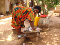 Préparation du Fufu